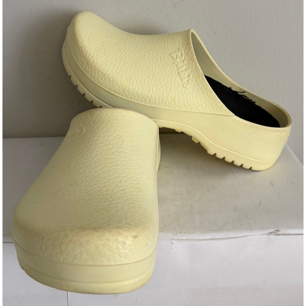 BIRKENSTOCK Super-Birki Yellow/Butter Clog shoes Size 39 / 8